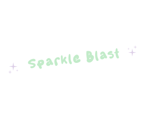 Cute Feminine Sparkle logo design