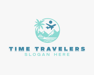 Island Travel Tourism  logo design