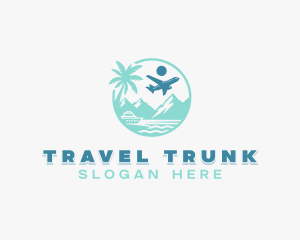 Island Travel Tourism  logo design