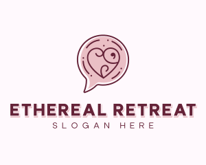 Mental Health Retreat logo design