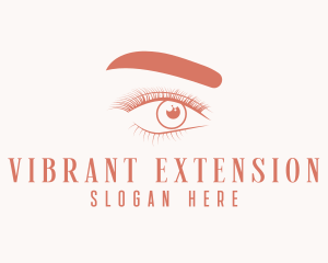 Eyelash & Eyebrow Salon logo design