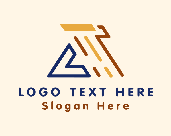 Brushing logo example 3