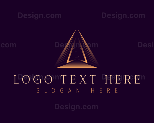 Pyramid Triangle Business Logo