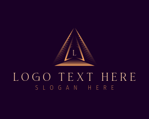 Pyramid Triangle Business logo