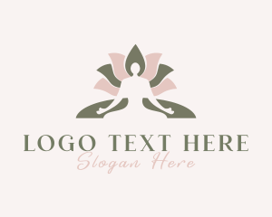 Lotus Floral Yoga logo