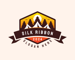 Travel Camping  Tent logo design