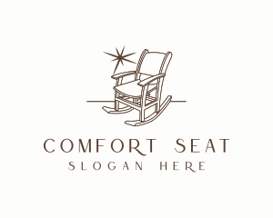 Rocking Chair Furniture logo design