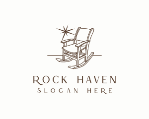 Rocking Chair Furniture logo design