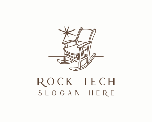 Rocking Chair Furniture logo design