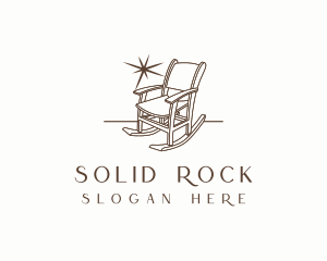 Rocking Chair Furniture logo design