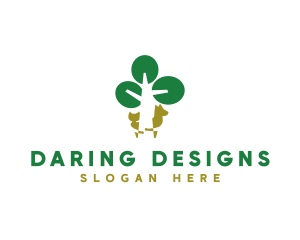 Playing Tree Animals logo