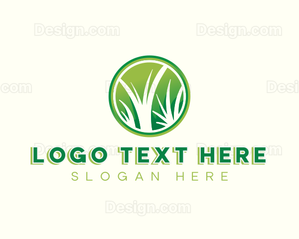 Botanical Nature Grass Logo