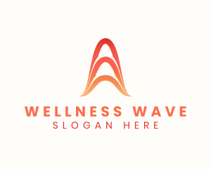 Wave  Startup Technology logo design