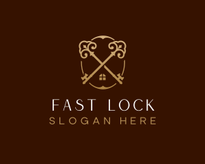 Leasing  Property Key logo design