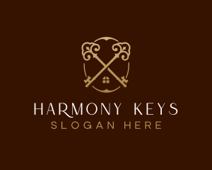 Leasing  Property Key logo design