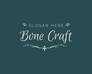 Elegant Wedding Craft logo design