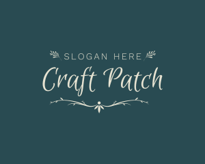 Elegant Wedding Craft logo design