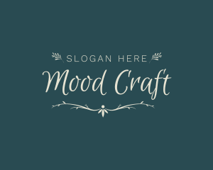 Elegant Wedding Craft logo design