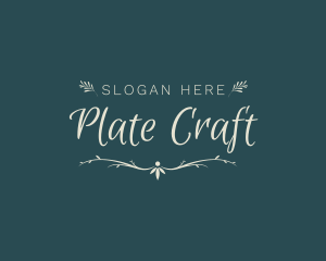 Elegant Wedding Craft logo design