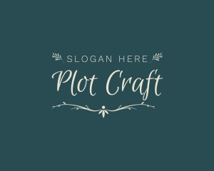 Elegant Wedding Craft logo design