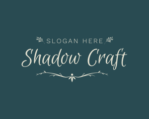 Elegant Wedding Craft logo design