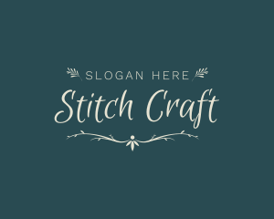 Elegant Wedding Craft logo design