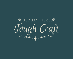 Elegant Wedding Craft logo design