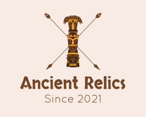 Ethnic Totem Pole  logo