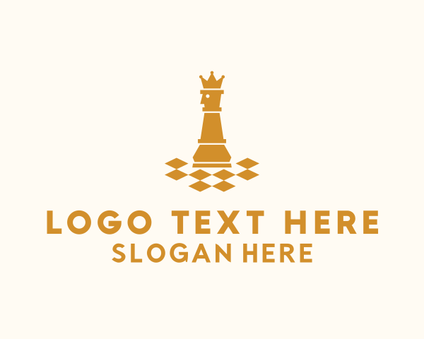 Chess Tournament logo example 1
