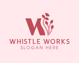 Feminine Floral Business logo design