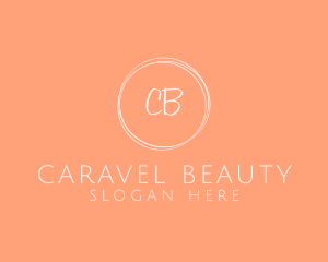 Stylish Feminine Circle Boutique logo design