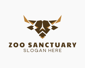 Bull Wildlife Zoo logo design