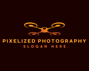 Drone Camera Technology logo design