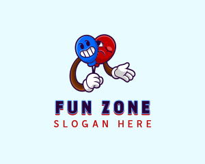 Fun Party Balloon logo design