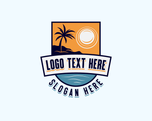 Tropical Island Beach logo