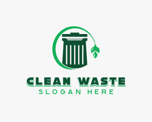 Trash Waste Disposal logo design