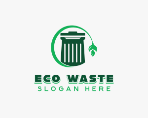 Trash Waste Disposal logo design