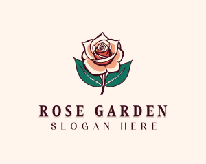 Flower Event Rose logo design