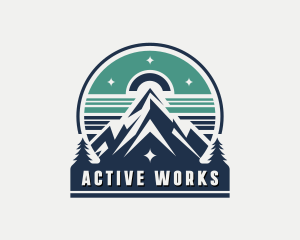 Mountain Summit Travel logo design