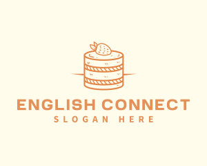 Strawberry Shortcake Pastry logo design