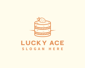 Strawberry Shortcake Pastry logo design