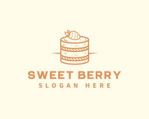 Strawberry Shortcake Cake logo