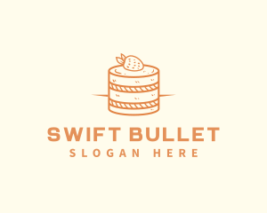 Strawberry Shortcake Pastry logo design