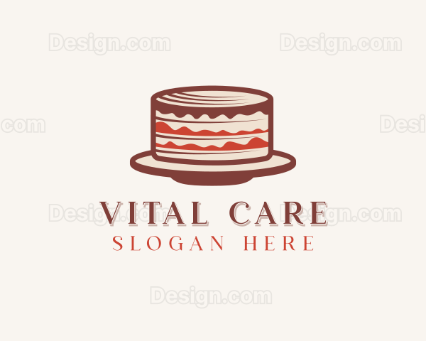 Dessert Cake Baker Logo