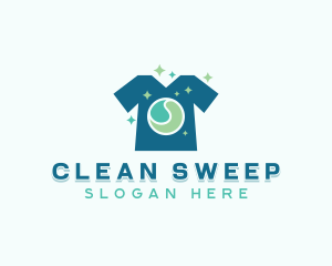 Dry Cleaning Shirt logo design