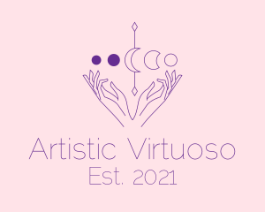 Spiritual Astrology Astrologist logo design