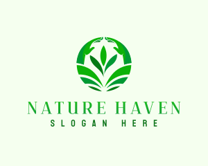 Hand Natural Farming logo design