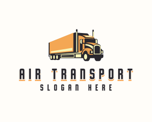 Forwarding Dispatch Truck logo design