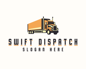 Forwarding Dispatch Truck logo