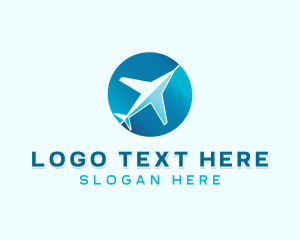 Airplane Aircraft Aviation logo